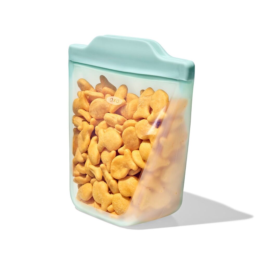 Tot Silicone Reusable Bag - 2-Piece Stand-Up Cup Set Z5