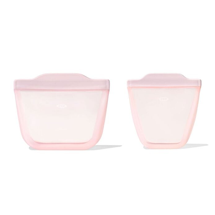 Tot Silicone Reusable Bag - 2-Piece Stand-Up Cup Set Z5