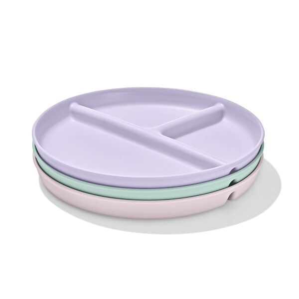 Stackable Divided Plates Set - 3 Pack K2
