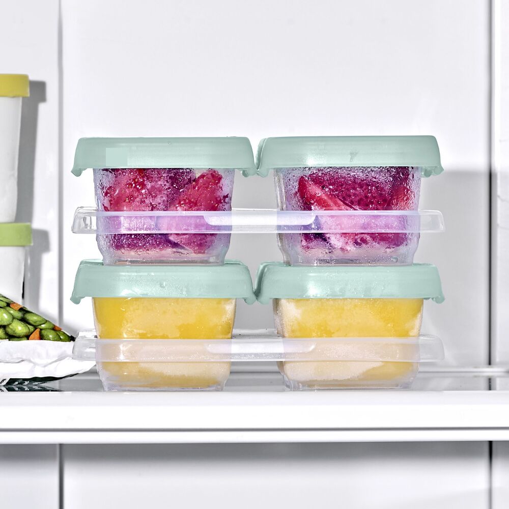 Baby Blocks Food Storage Containers (4 oz) - Opal A4