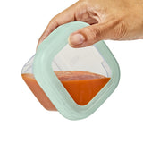 Baby Blocks Food Storage Containers (6 oz) - Opal E0