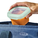 Baby Blocks Food Storage Containers (6 oz) - Opal E0