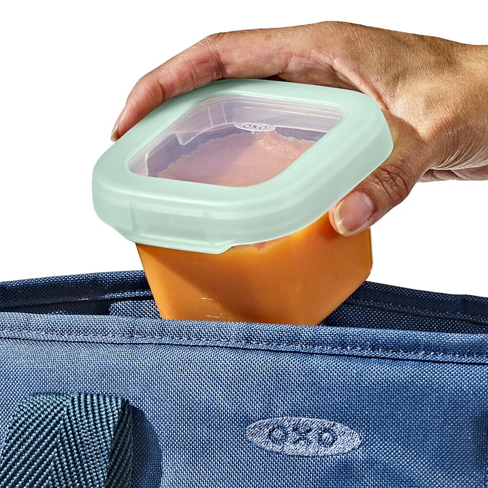 Baby Blocks Food Storage Containers (6 oz) - Opal E0