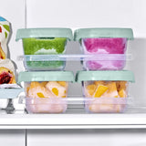 Baby Blocks Food Storage Containers (6 oz) - Opal E0