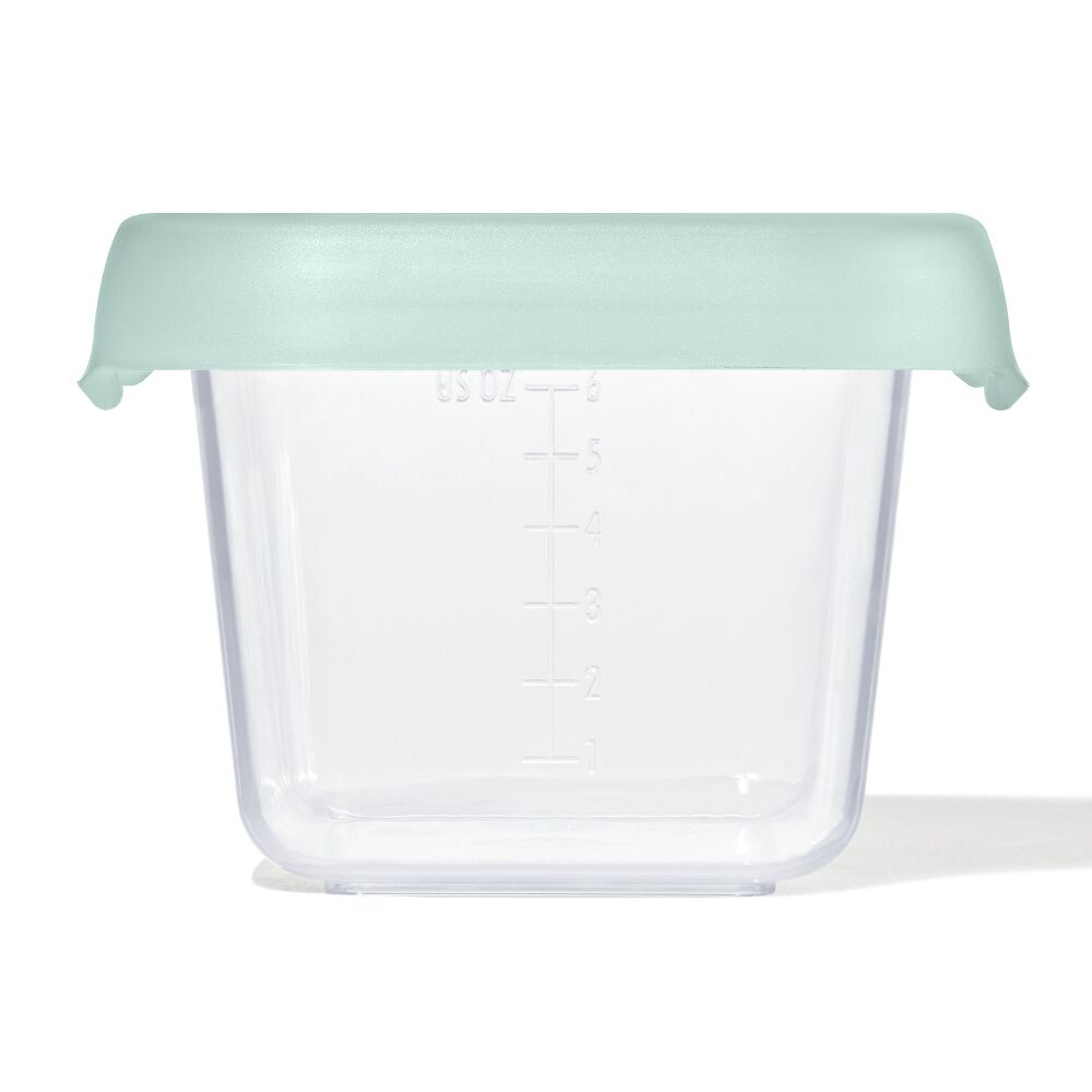 Baby Blocks Food Storage Containers (6 oz) - Opal E0