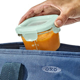 Glass Baby Blocks Food Storage Containers (4 oz) - Opal L4