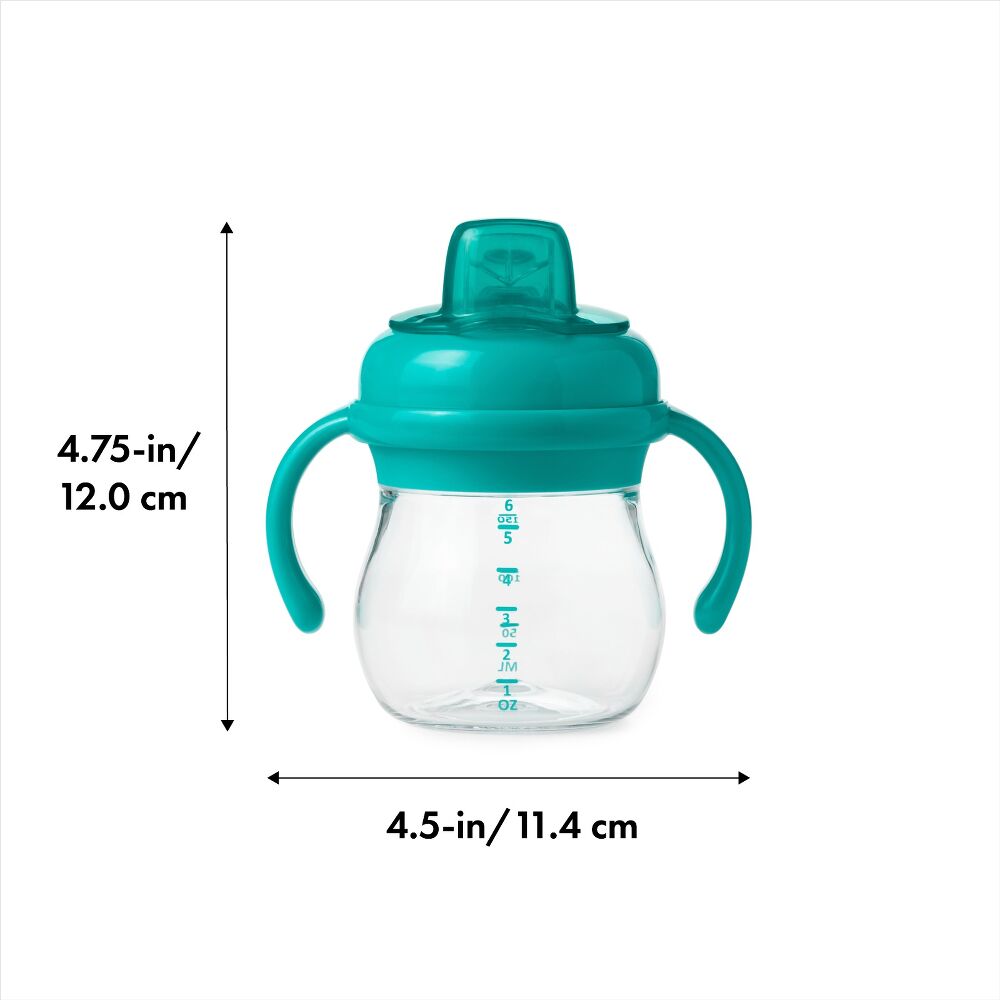 Transitions 6 Oz Soft Spout Sippy Cup with Removable Handles M7