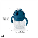 Transitions 6 Oz Straw Cup with Handles Set D8